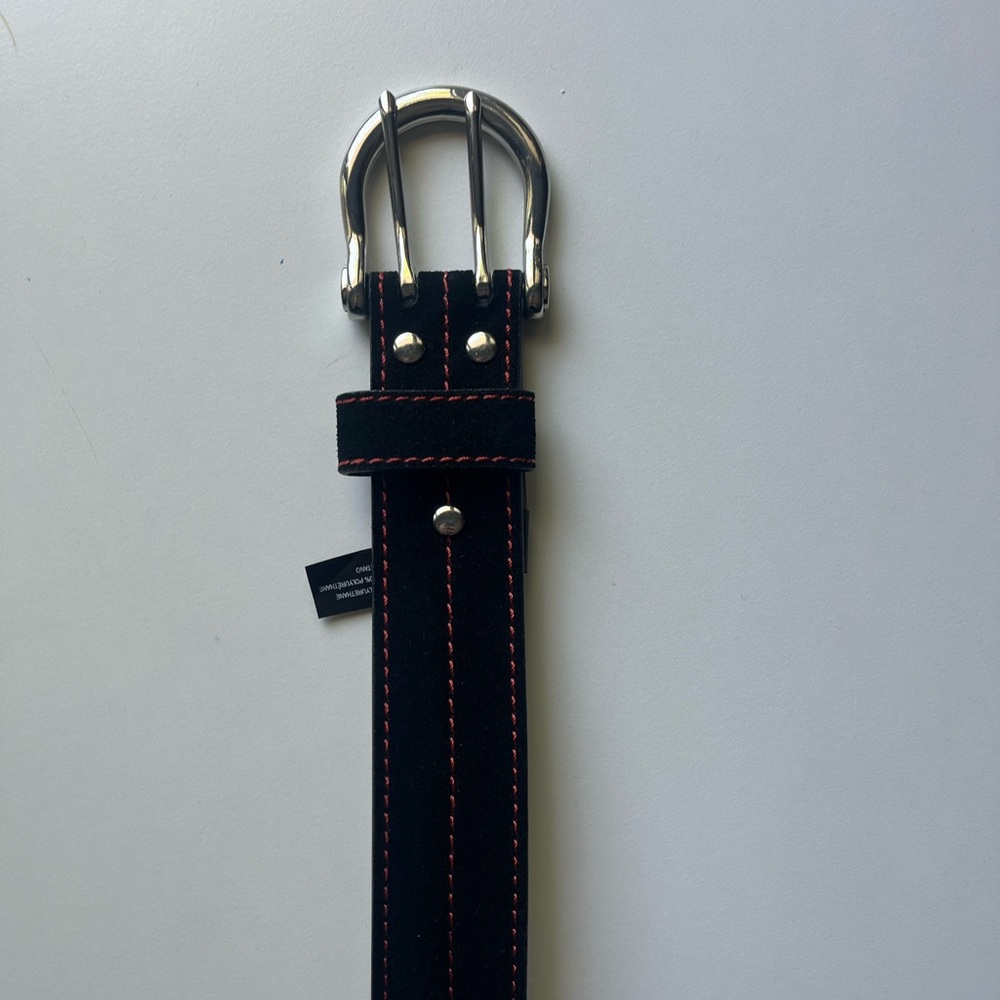 UO Contrast Stitched Belt